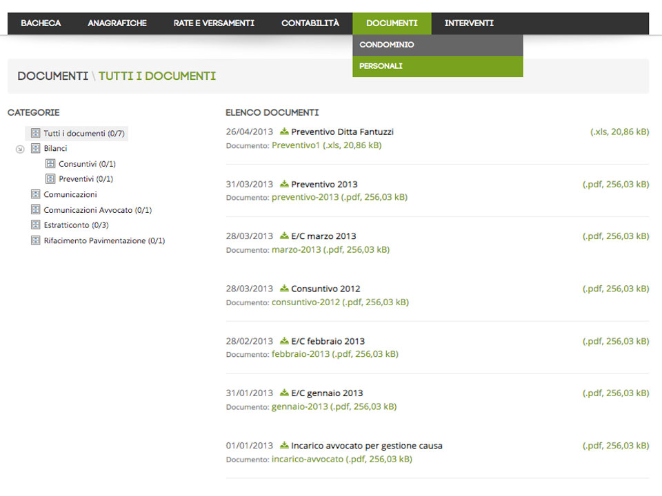 Archivio Documentale